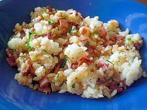 「焼き豚明太チャーハン」　　　♪♪